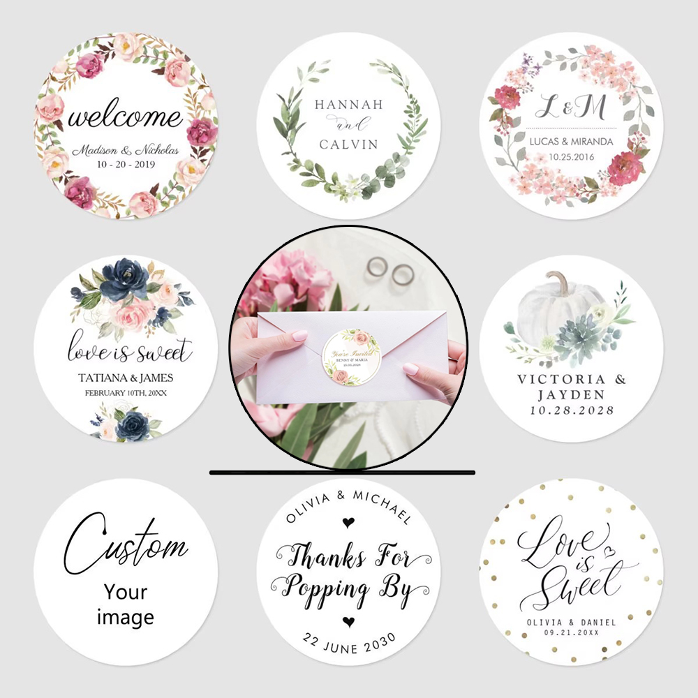 Wedding Event Supply - Customized Stickers for Weddings, Birthdays, Baptisms