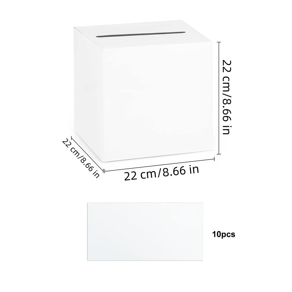 White Black Wedding Card Box C - đánh giá và giá Wedding Card Box