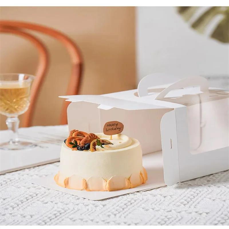 10Pcs Cake Box with Clear Wind - đánh giá và giá Wedding Cake Supply
