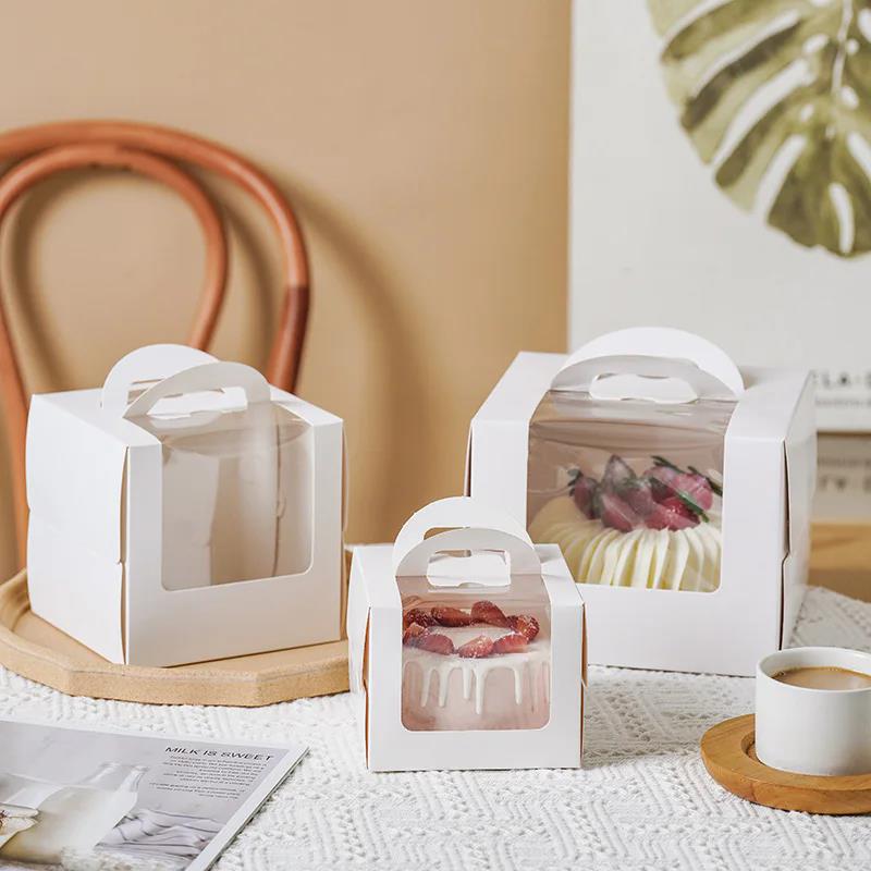 10Pcs Cake Box with Clear Wind - đánh giá và giá Wedding Cake Supply