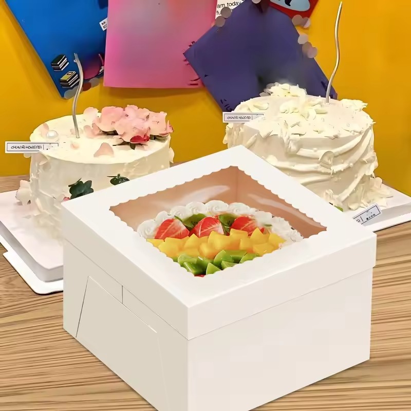 yes2/4/6PCS Disposable White C - đánh giá và giá Wedding Cake Supply