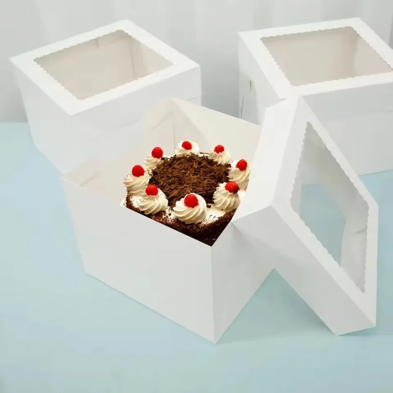 yes2/4/6PCS Disposable White C - đánh giá và giá Wedding Cake Supply