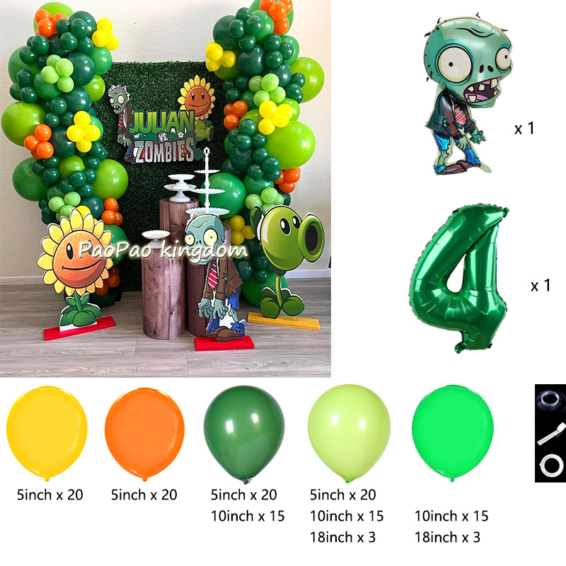 Plants Vs. Z-Zombies Balloons  - đánh giá và giá Wedding Z