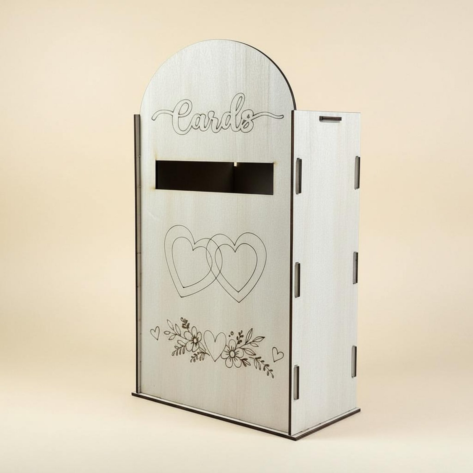 Wooden Wedding Card Box Laser  - đánh giá và giá Wedding Card Box