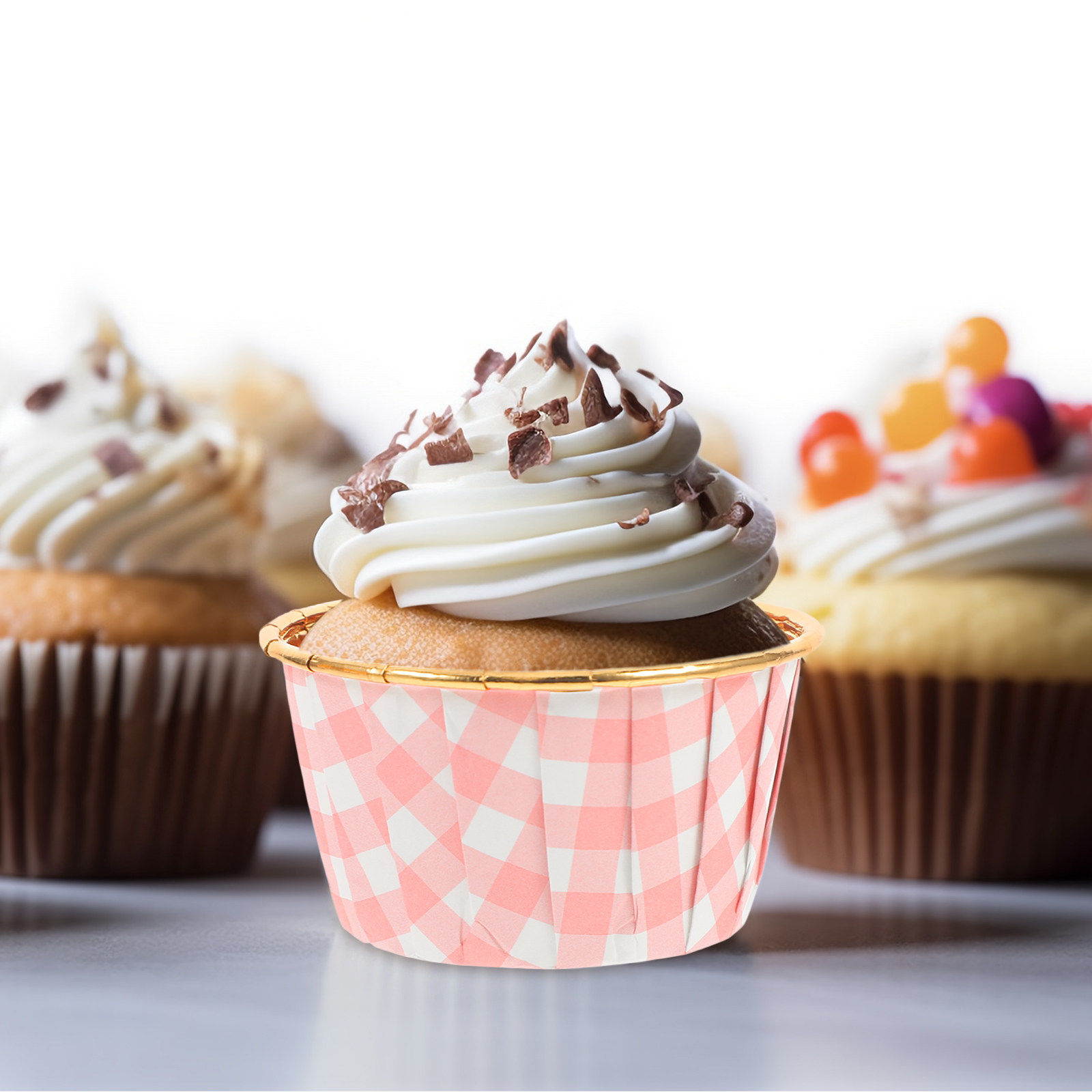 50Pcs Aluminium Foil Cupcake L - đánh giá và giá Wedding Cake Supply