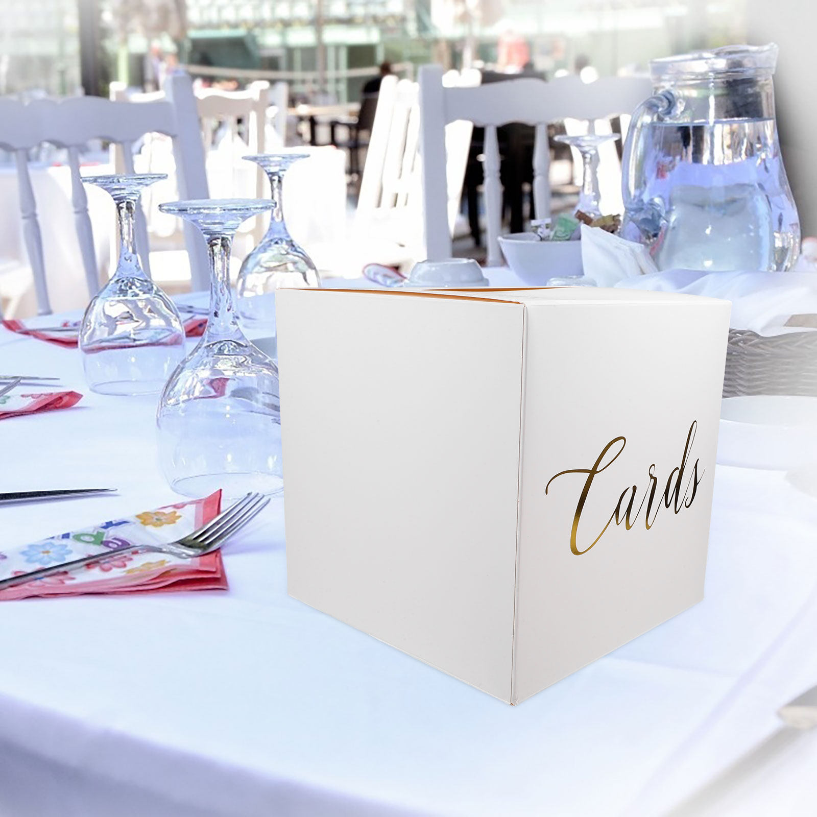 1Set Wedding Card Box Thick Pa - đánh giá và giá Wedding Card Box