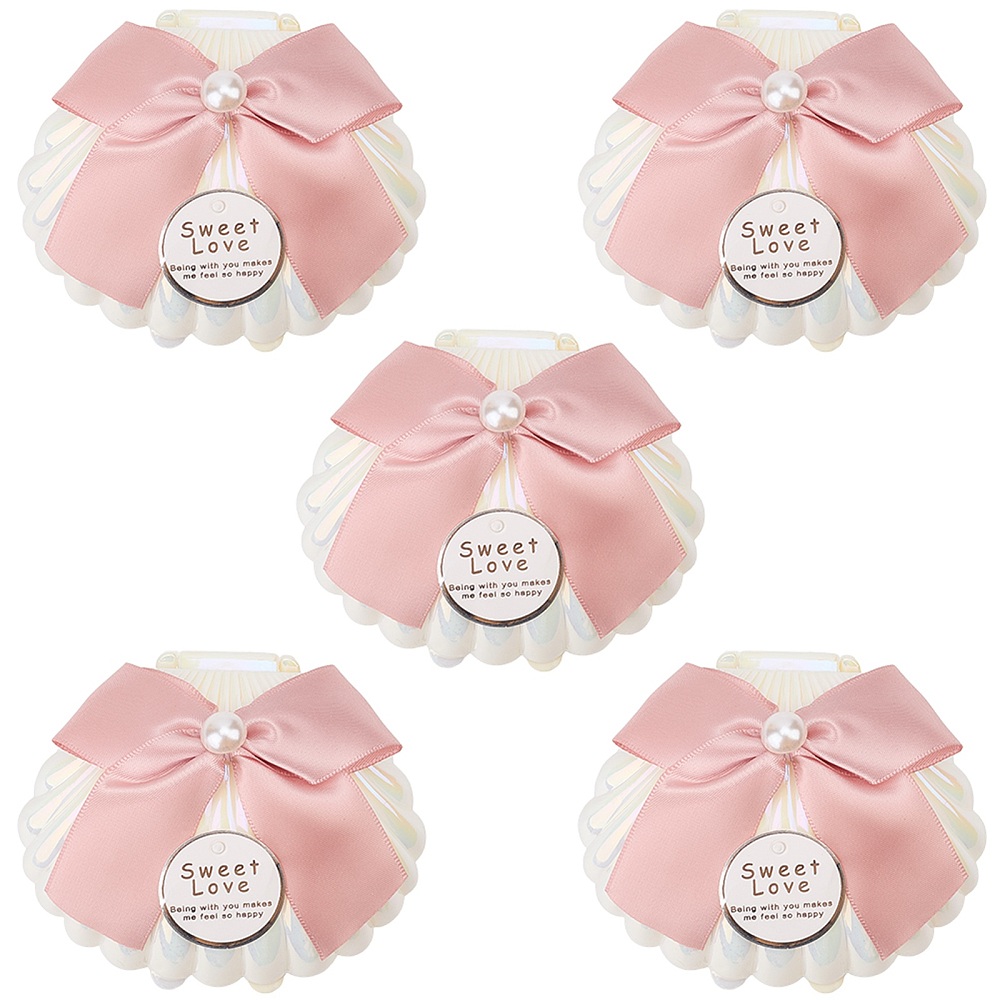 5Pcs Shell Shaped Plastic Boxe - đánh giá và giá Wedding Favor Box