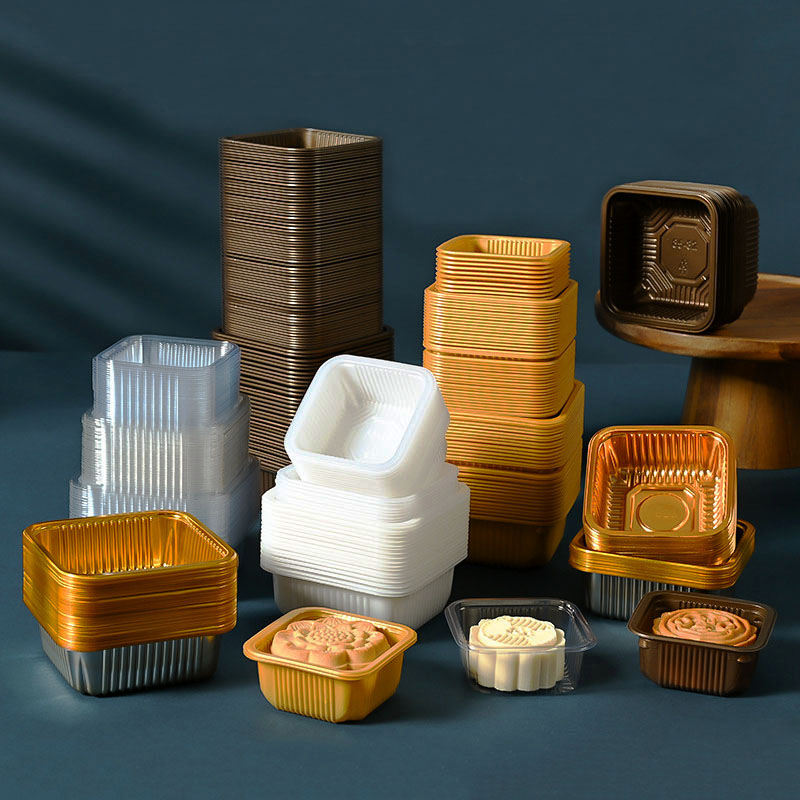 100pcs Mooncake Plastic Tray P - đánh giá và giá Wedding Cake Supply