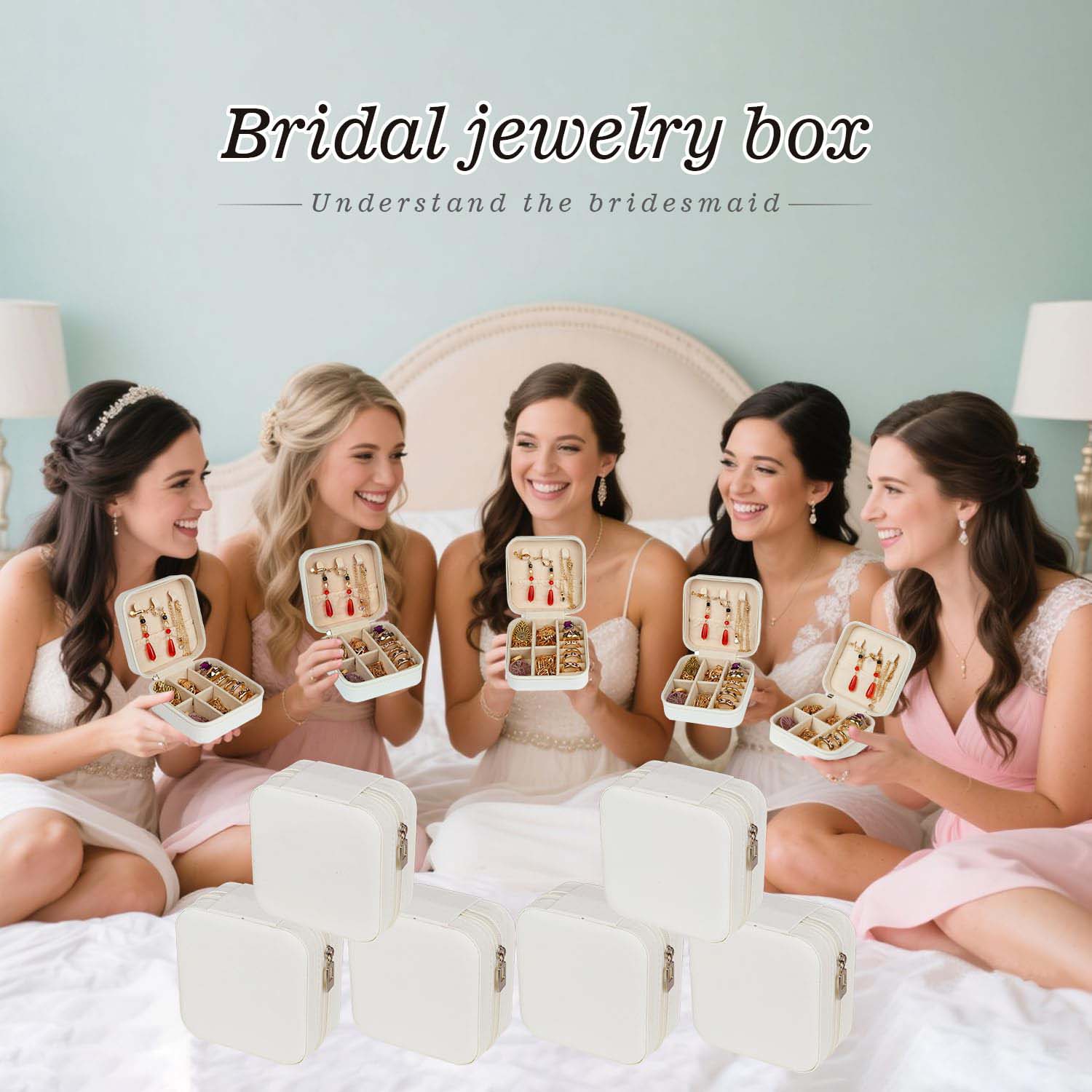 6-50pcs Travel Jewelry Case Br - đánh giá và giá Wedding Favor Box